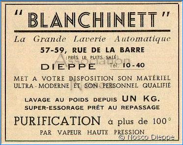 DIEPPE - BLANCHINETT - 57 59 RUE DE LA BARRE