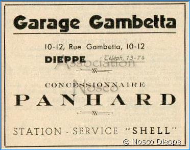 DIEPPE - GARAGE GAMBETTA - 10 12 RUE GAMBETTA