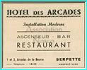 DIEPPE - HOTEL DES ARCADES - 1 ET 3 ARCADES DE LA BOURSE