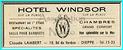 DIEPPE - HOTEL WINDSOR - CLAUDE LAMBERT - 18 BD DE VERDUN