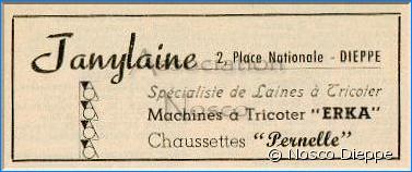 DIEPPE - JANYLAINE - 2 PLACE NATIONALE