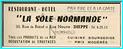 DIEPPE - LA SOLE NORMANDE - 20 RUE DU BOEUF ET RUE NEUVE