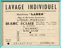 DIEPPE - LAVAGE INDIVIDUEL - MACHINES LADEN - 52 RUE DE L EPEE