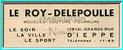 DIEPPE - LE ROY DELEPOULLE - 129 131 GRANDE RUE