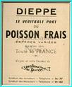DIEPPE - LE VERITABLE PORT DU POISSON FRAIS