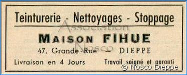DIEPPE - MAISON FIHUE - 47 GRANDE RUE