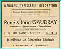 DIEPPE - MEUBLES - RENE ET JEAN GAUDRAY