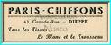 DIEPPE - PARIS CHIFFONS - 43 GRANDE RUE