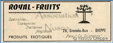 DIEPPE - ROYAL FRUIT - 26 GRANDE RUE