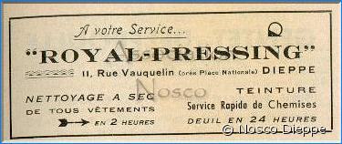 DIEPPE - ROYAL PRESSING - 11 RUE VAUQUELIN