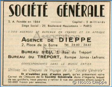 DIEPPE - SOCIETE GENERALE - 2 PLACE DE LA BARRE