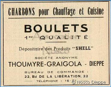 DIEPPE - THOUMIRE GRAIGOLA - 22 BD DE LA LIBERATION