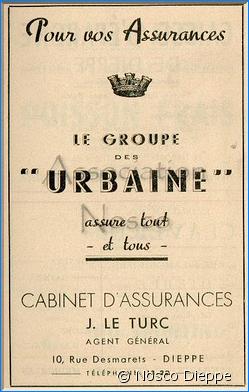 DIEPPE - URBAINE - J LE TURC - 10 RUE DESMARETS