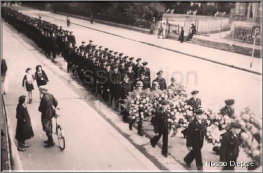 DIEPPE - FUNERAILLES ALLEMANDES