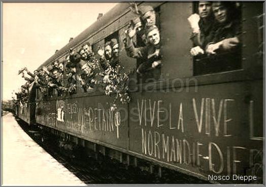 SERQUEUX - LIBERATION DES PRISONNIERS DE DIEPPE SUR ORDRE DU FUHRER