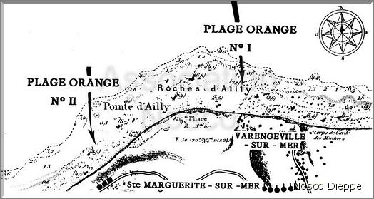 CARTE MILITAIRE - PLAGE ORANGE